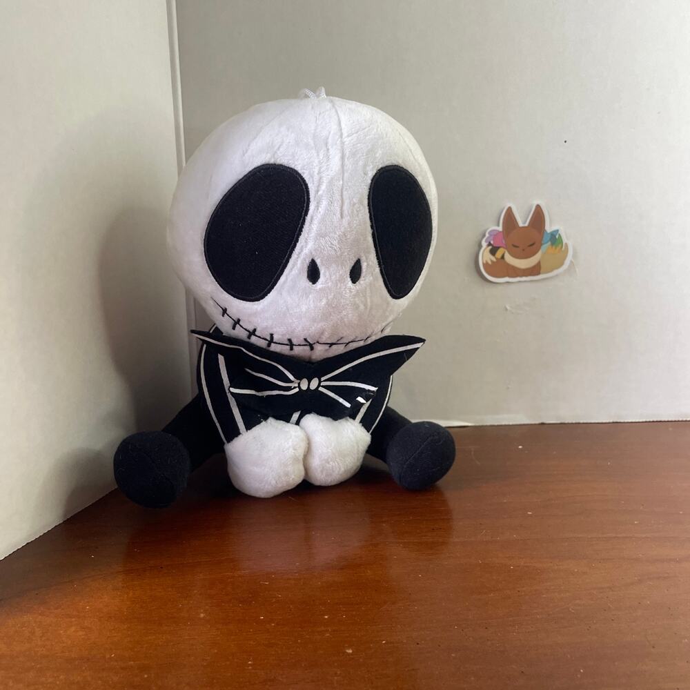 Nightmare Before Christmas Jack Skellington Plush Doll Stuffed Toy ST